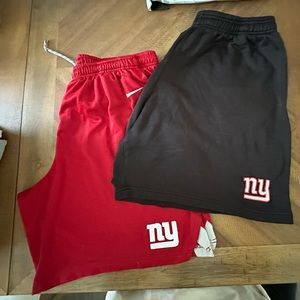 2 Pairs New York Giants shorts
